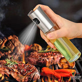 Oil Spray Bottle 100ml | Glass Olive Oil Sprayer for Kitchen