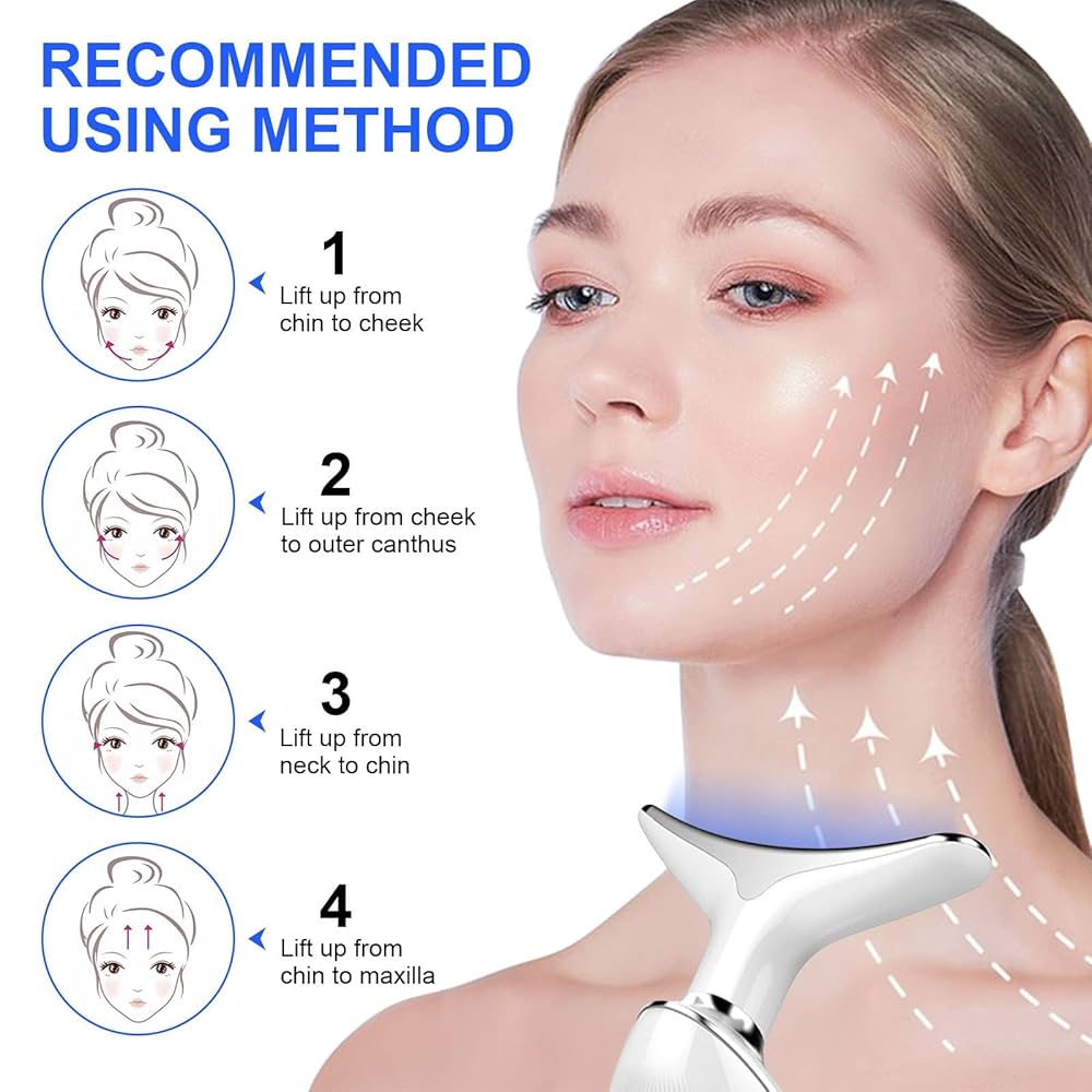 Digital 3-in-1 Facial & Neck Massager | V Face Lifting