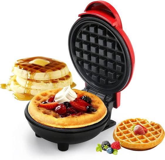 Mini Electric Waffle Maker 350W | Non-Stick Breakfast Appliance
