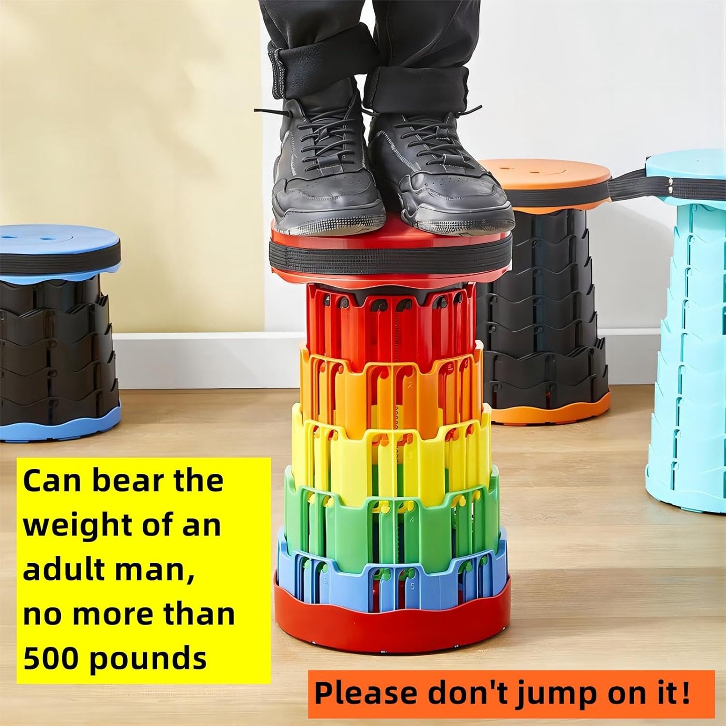 Folding Telescopic Stool | Portable Camping & Travel Chair