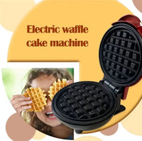 Mini Electric Waffle Maker 350W | Non-Stick Breakfast Appliance