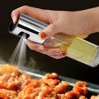 Oil Spray Bottle 100ml | Glass Olive Oil Sprayer for Kitchen