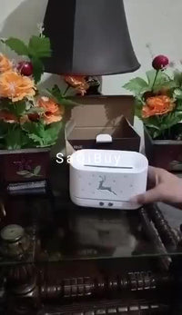 Flame Aroma Air Humidifier | Cool Mist Diffuser for Home & Car