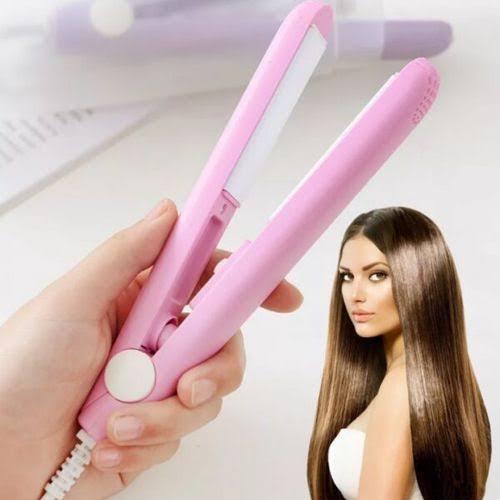 Mini Hair Straightener | Portable Ceramic Flat Iron for Travel