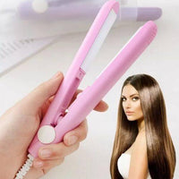 Mini Hair Straightener | Portable Ceramic Flat Iron for Travel