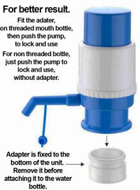 Manual Water Pump Dispenser | 19L Bottle Hand Press Pump