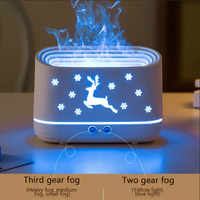 Flame Aroma Air Humidifier | Cool Mist Diffuser for Home & Car