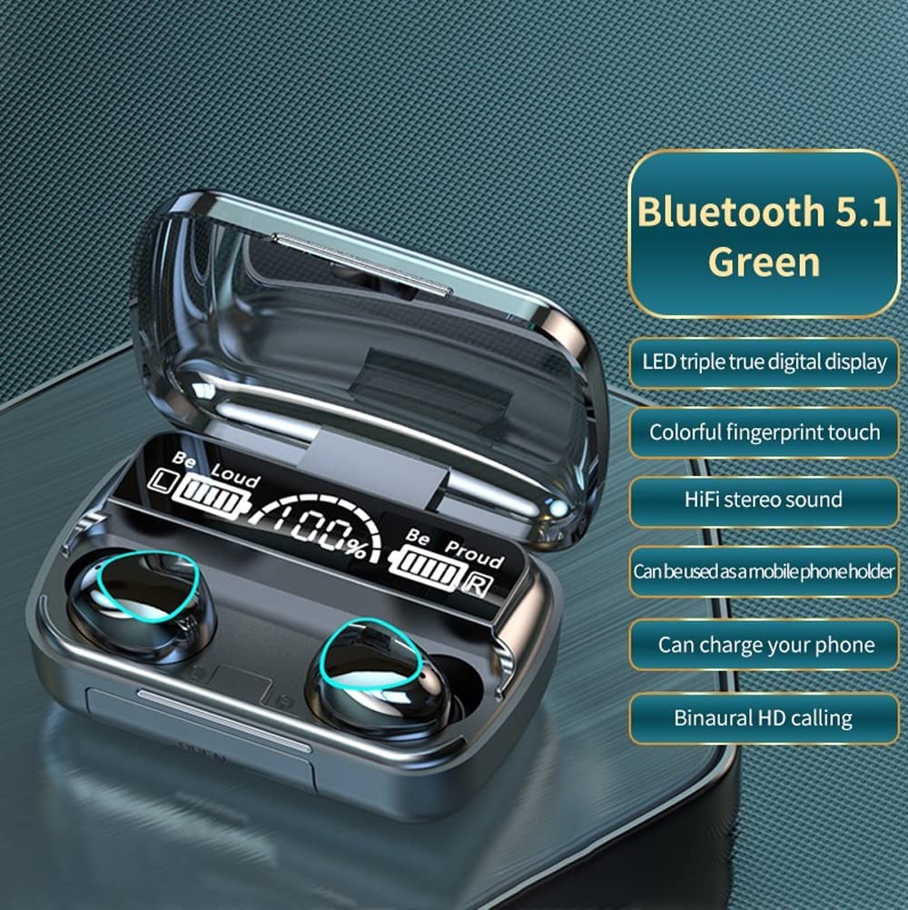 M10 TWS Wireless Bluetooth Earbuds – Waterproof Stereo Touch Control