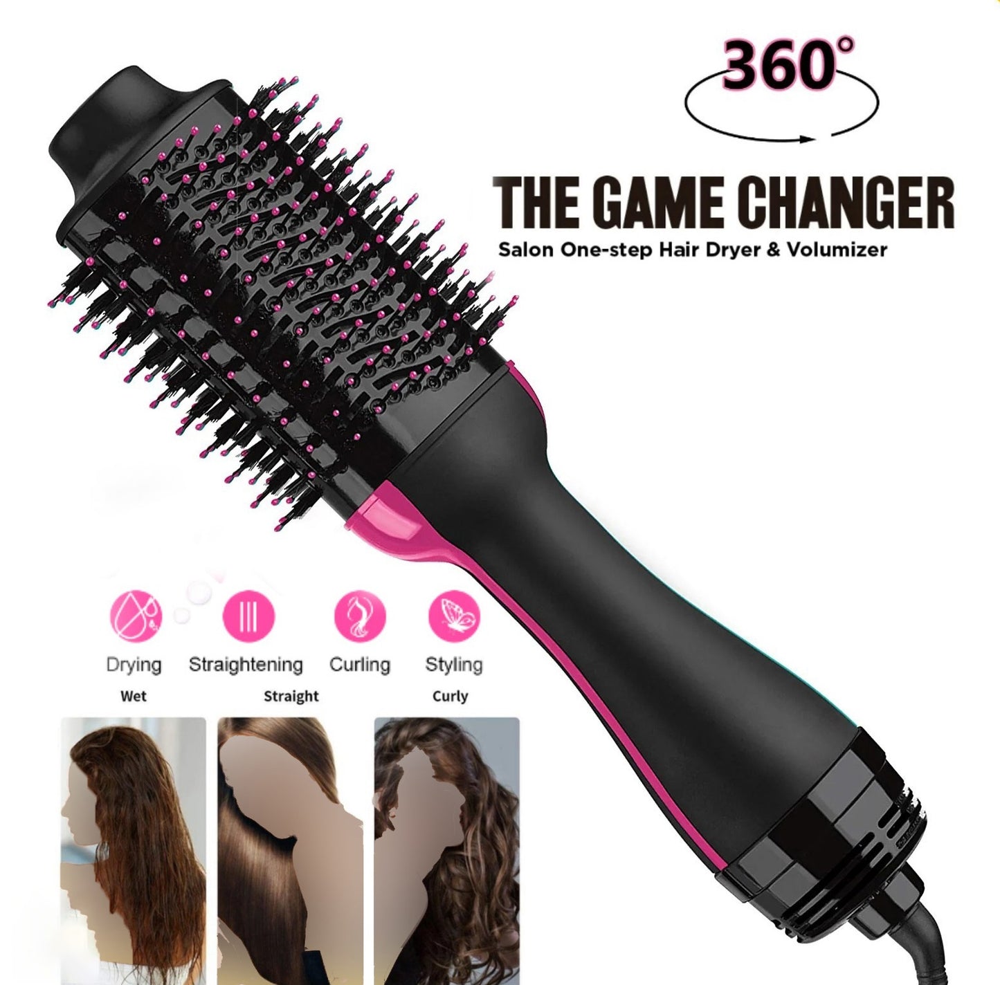 3-in-1 Hair Dryer Brush | Ionic Hot Air Styler for Women