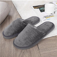 Multi-Color Cotton Winter Slippers | Unisex Anti-Slip Spa Shoes