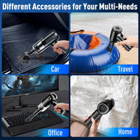 3-in-1 Cordless Vacuum Cleaner | Handheld Wet & Dry Cleaner