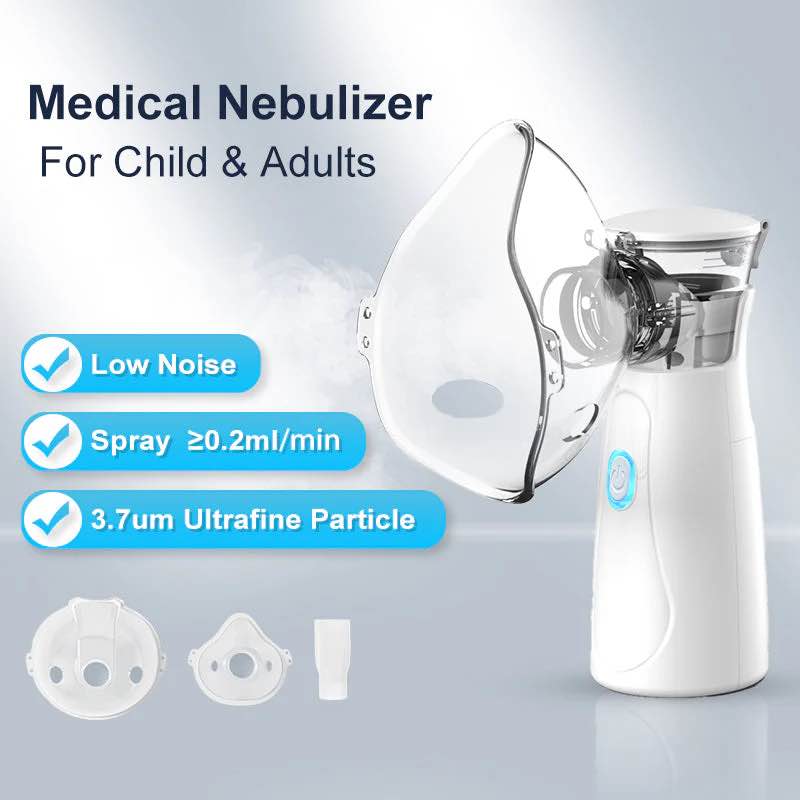 Mesh Portable Nebulizer – Portable Nebulizer for Kids & Adults
