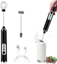 2-in-1 Coffee Beater | Electric Milk Frother & Egg Whisk