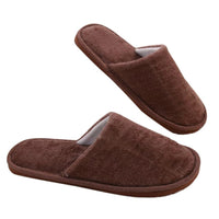 Multi-Color Cotton Winter Slippers | Unisex Anti-Slip Spa Shoes