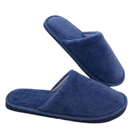 Multi-Color Cotton Winter Slippers | Unisex Anti-Slip Spa Shoes
