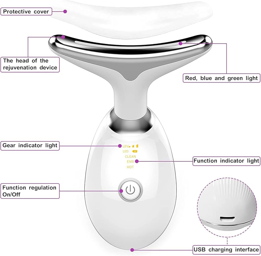 Digital 3-in-1 Facial & Neck Massager | V Face Lifting