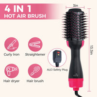 3-in-1 Hair Dryer Brush | Ionic Hot Air Styler for Women