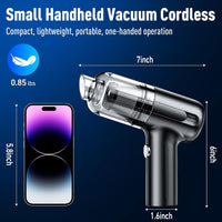 3-in-1 Cordless Vacuum Cleaner | Handheld Wet & Dry Cleaner