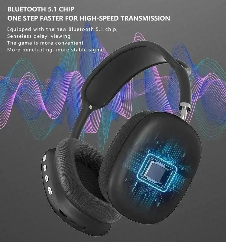 P9 Wireless Bluetooth Headphones | Hi-Fi Stereo & Mic