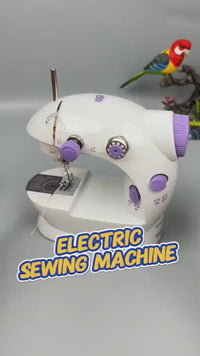 Mini Electric Sewing Machine – Portable Double Thread Stitching Tool